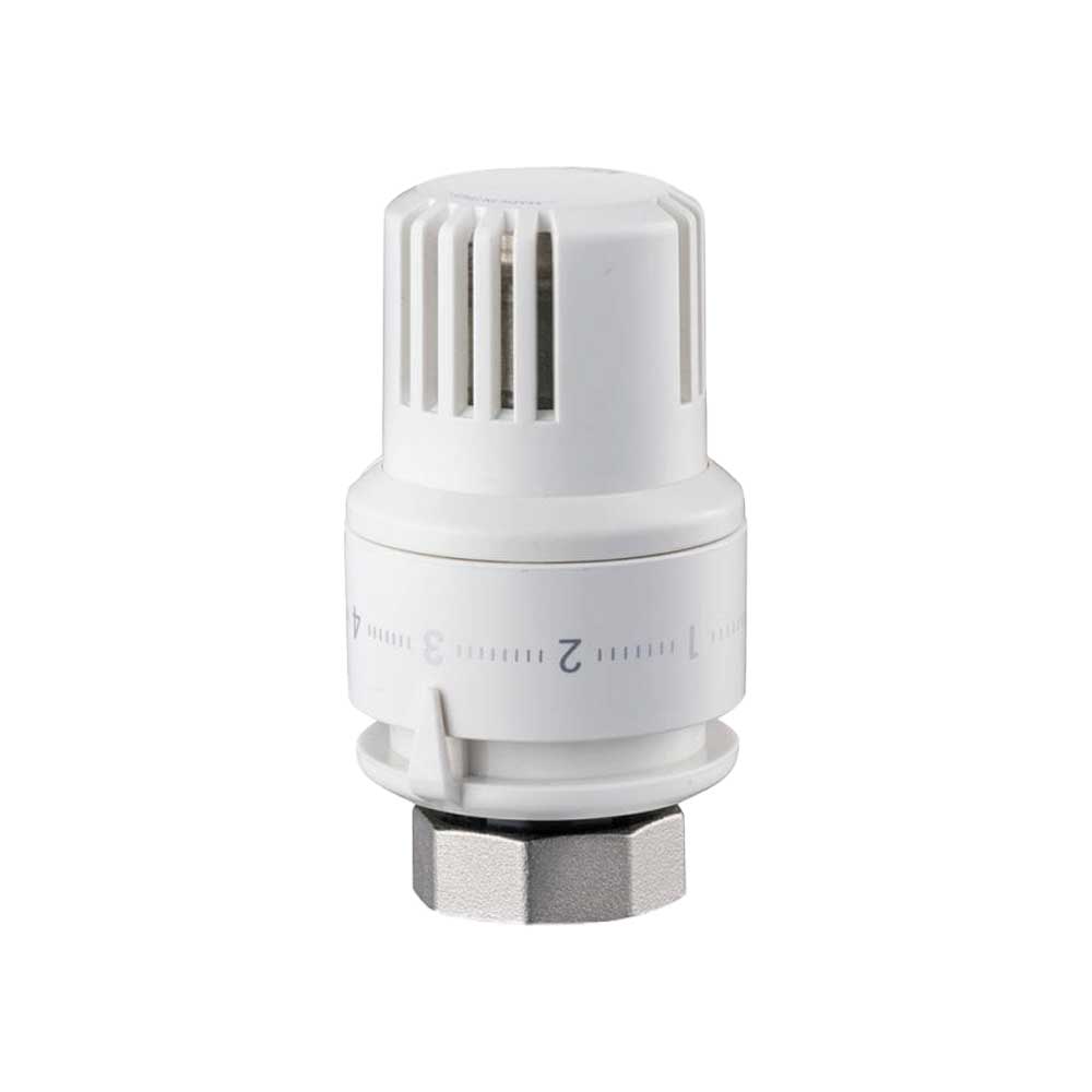 Testa termostatica Teplo con sensore a liquido bianca - M30x1,5 — SR - HD casa