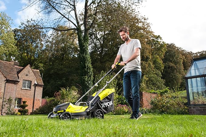 Tosaerba a batteria Rlm18x33b40 Ryobi 18V - 4,0Ah - HD casa
