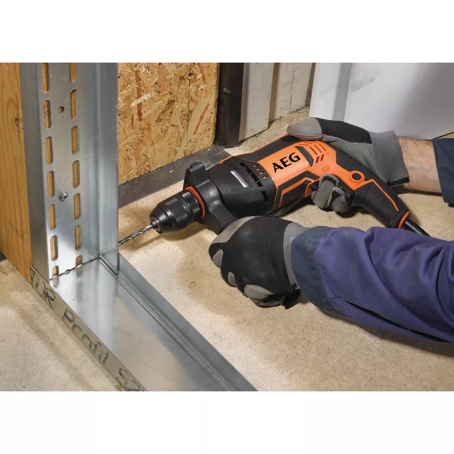Trapano a percussione sbe 705 re aeg 705 watt — AEG Powertools - HD casa