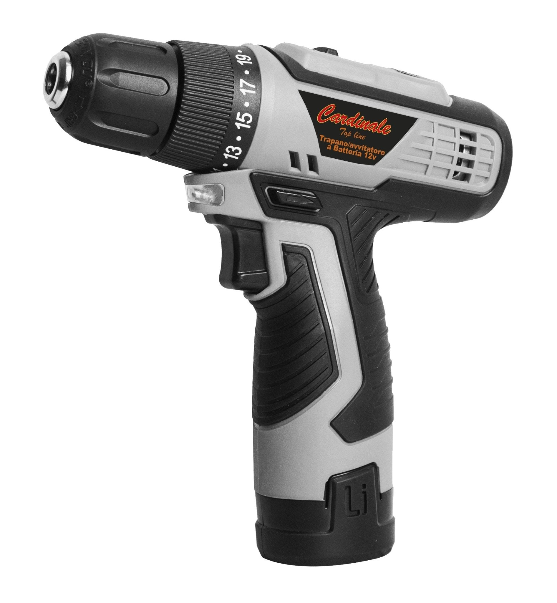 TRAPANO/AVVITATORE a batteria 12V Cardinale 12V - 1,5Ah - HD casa
