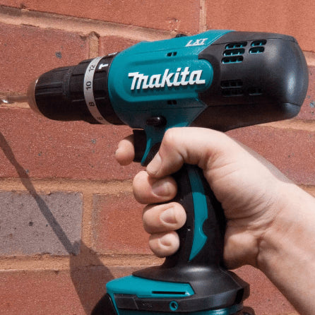 TRAPANO/AVVITATORE con percussione a batteria Dhp453rfe Makita 18V 3,0Ah - HD casa