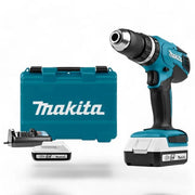 TRAPANO/AVVITATORE con percussione a batteria Hp457dwe Makita 18V 1,5Ah - HD casa