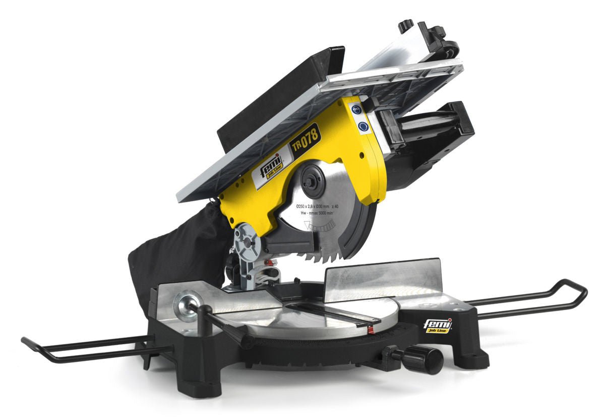 Troncatrice per legno tr 078' lama Ø 250 mm — FEMI - HD casa