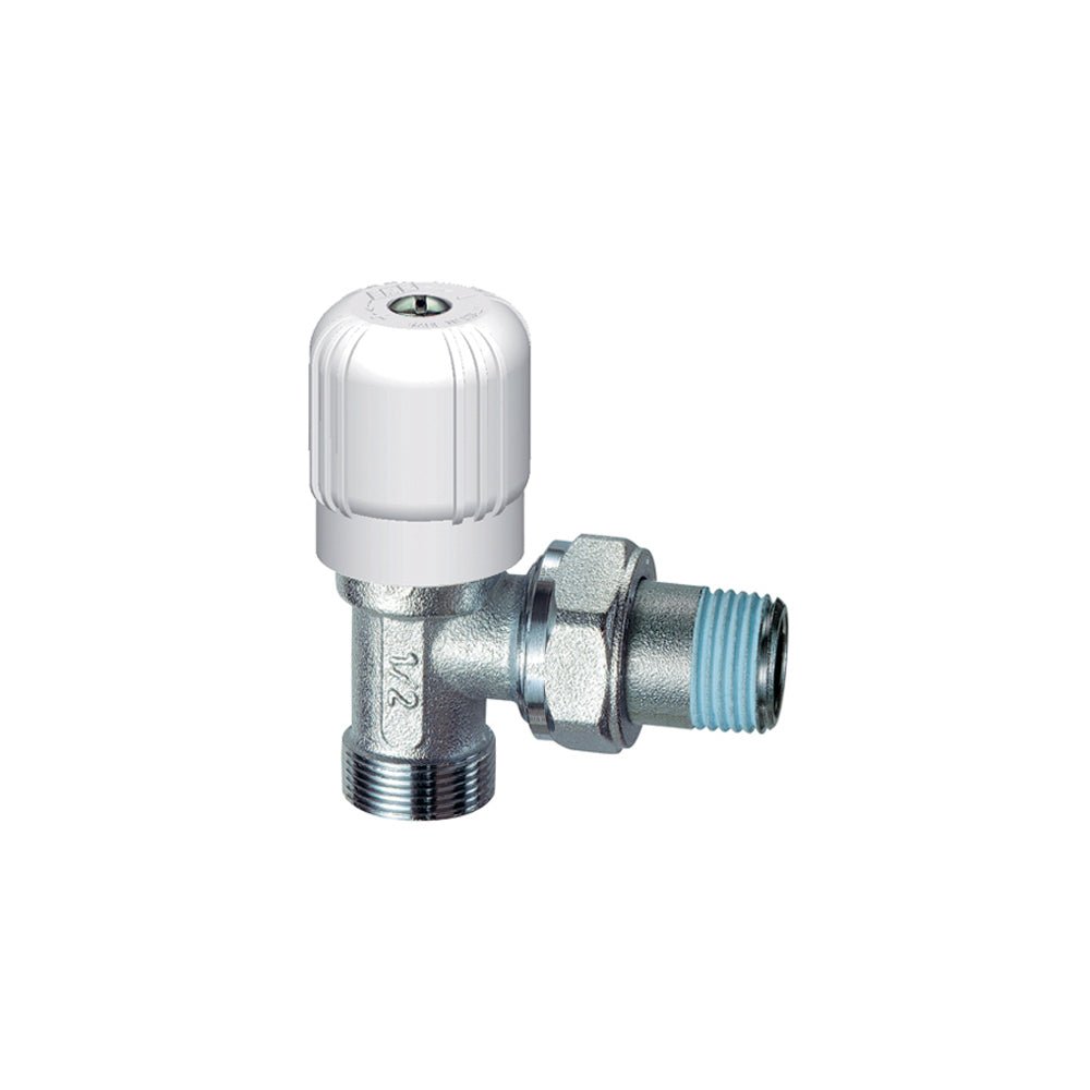 Valvola a squadra per tubo rame, plastica e multistrato FAR 1/2" - 24x19 - HD casa