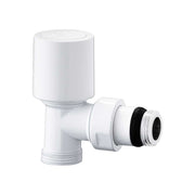 Valvola a squadra termostatizzabile attacco rame, multistrato e PE-X Aida bianca 3/8" - 24x1,5 — ICMA - HD casa