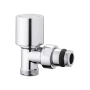 Valvola a squadra termostatizzabile attacco rame, multistrato e PE-X Aida cromo 3/8" - 24x1,5 — ICMA - HD casa