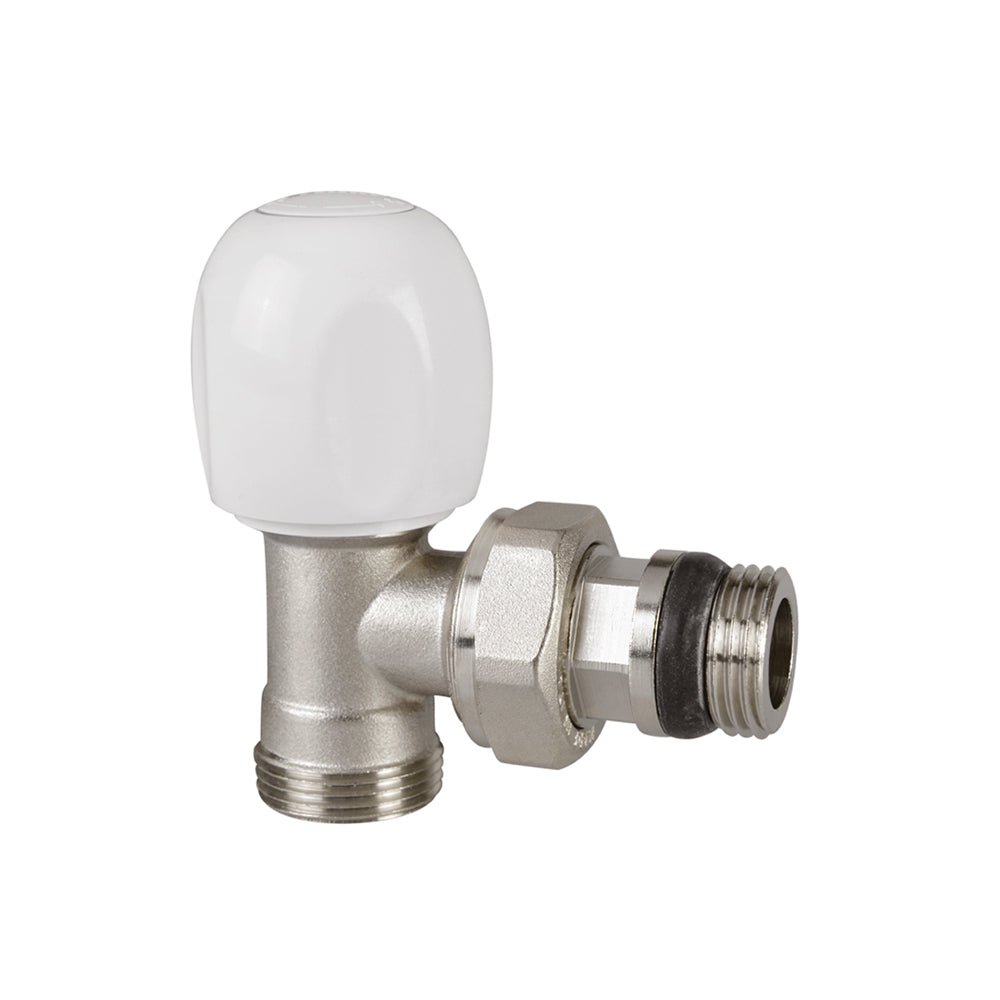 Valvola a squadra termostatizzabile attacco rame, multistrato e PE-X Tulipano ICMA 1/2" x 1/2" - HD casa