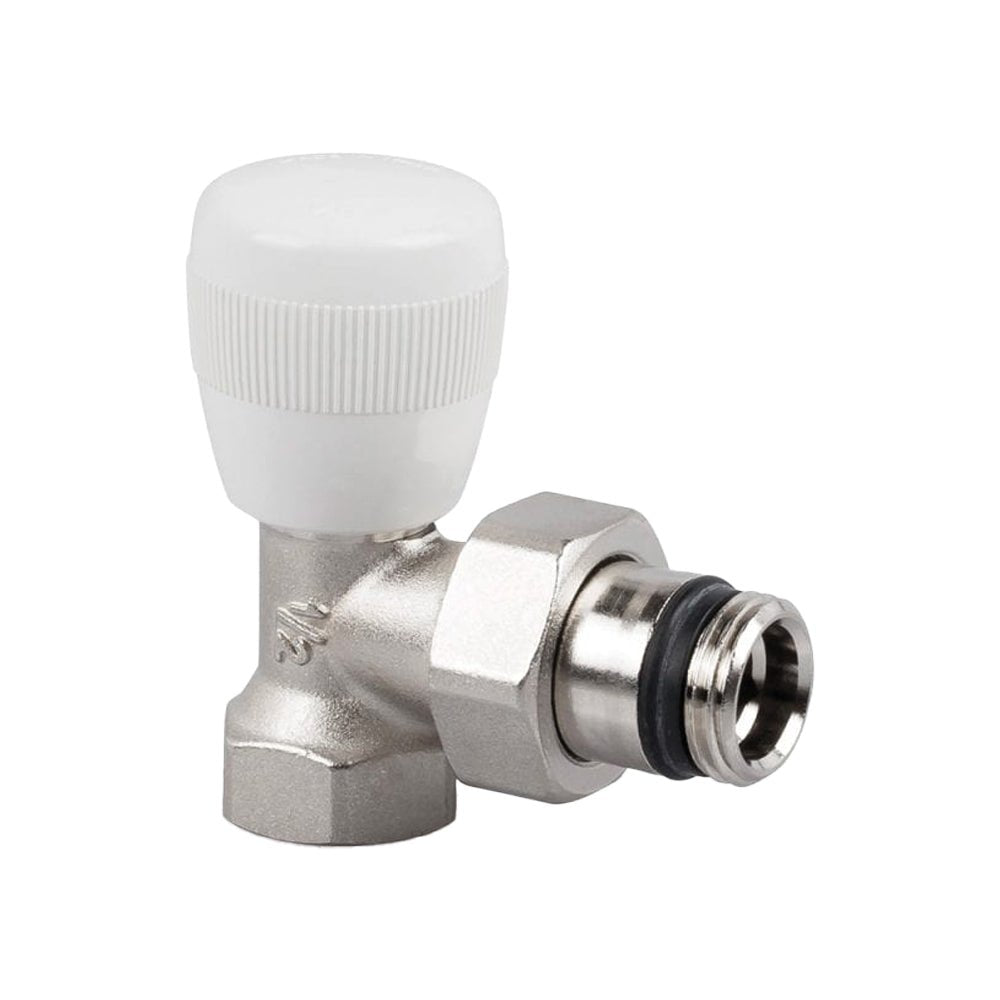 Valvola ad angolo attacco ferro serie universal 1/2" - 1/2" — SR - HD casa