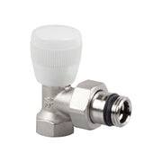 Valvola ad angolo attacco ferro serie universal 1/2" - 1/2" — SR - HD casa