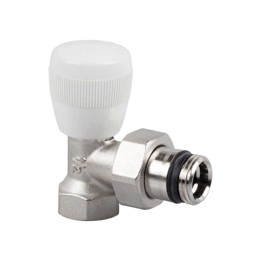 Valvola ad angolo attacco ferro serie universal 1/2" - 1/2" — SR - HD casa