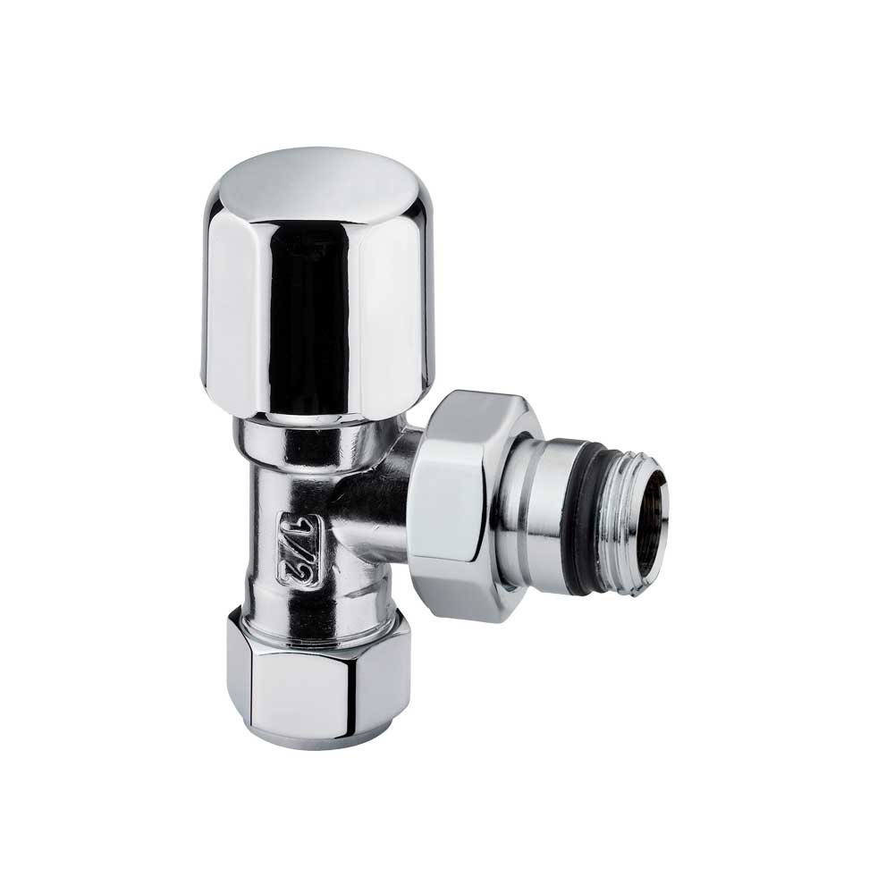 Valvola d'arredo a squadra cromo Arteclima 3/8" - 24x19 - HD casa