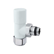 Valvola d'arredo a squadra high STYLE" bianco 3/8" - 24x19 — Arteclima - HD casa