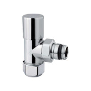 Valvola d'arredo a squadra high STYLE" cromo 3/8" - 24x19 — Arteclima - HD casa