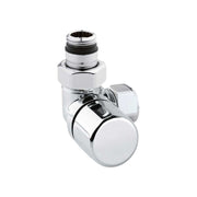 Valvola d'arredo ad angolo SX termostatizzabile cromo Arteclima 1/2" - 24x19 - HD casa