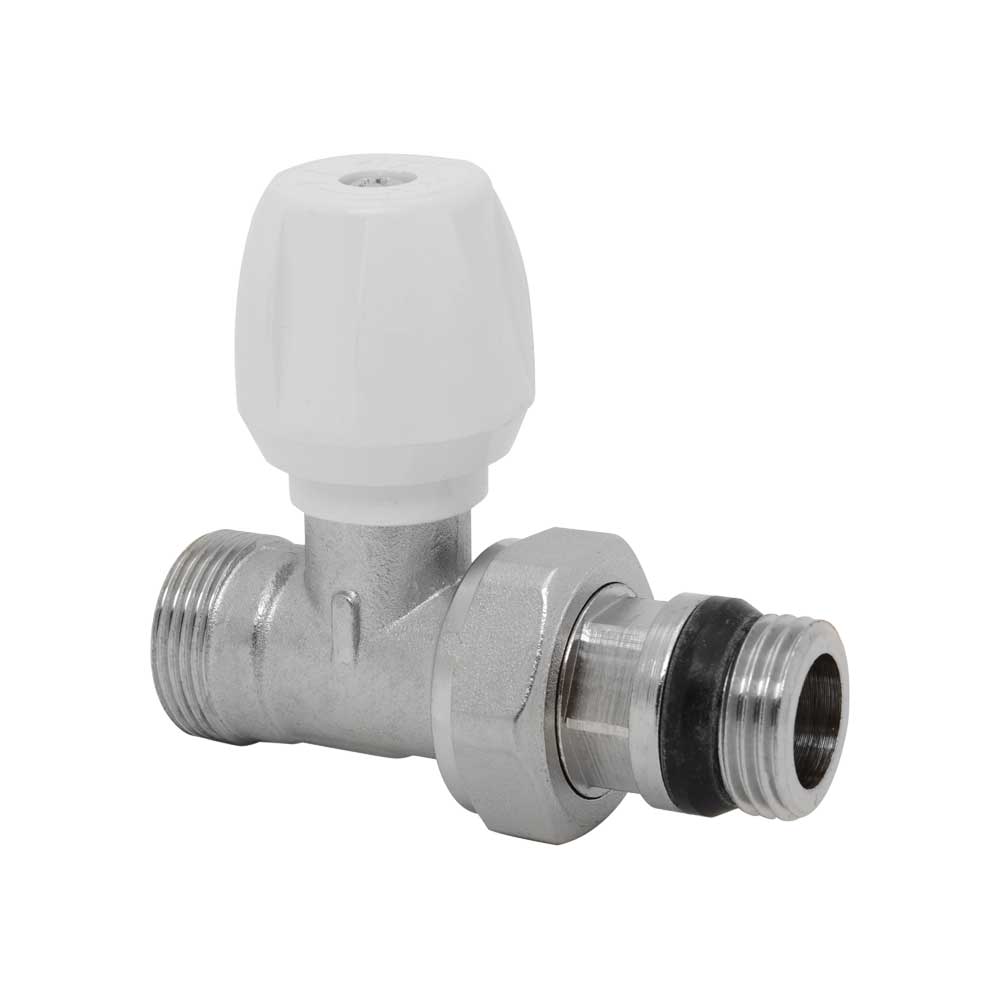 Valvola diritta attacco per tubo rame, multistrato e PE-X Dalia ICMA 3/8" x 1/2" - HD casa