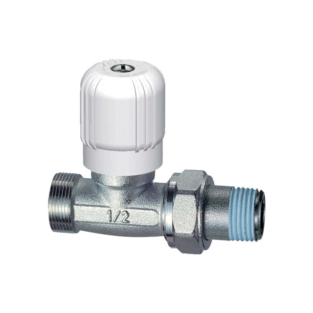 Valvola diritta per tubo rame, plastica e multistrato FAR 1/2" - 24x19 - HD casa