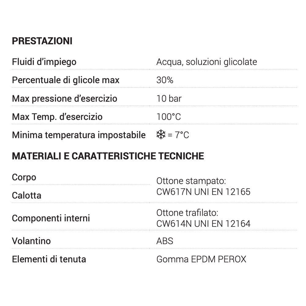 Valvola diritta termostatizzabile attacco rame e multistrato serie PLANET" bianca 1/2" - 24x19 — SR - HD casa
