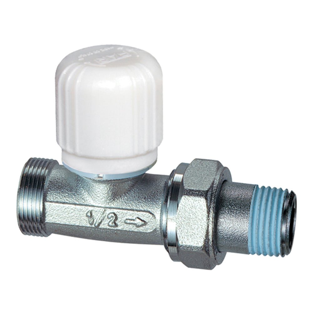 Valvola diritta termostatizzabile per tubo rame, plastica e multistrato FAR 1/2" - 24x19 - HD casa