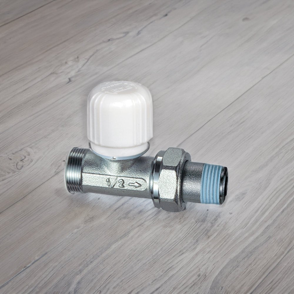 Valvola diritta termostatizzabile per tubo rame, plastica e multistrato FAR 3/8" - 24x19 - HD casa