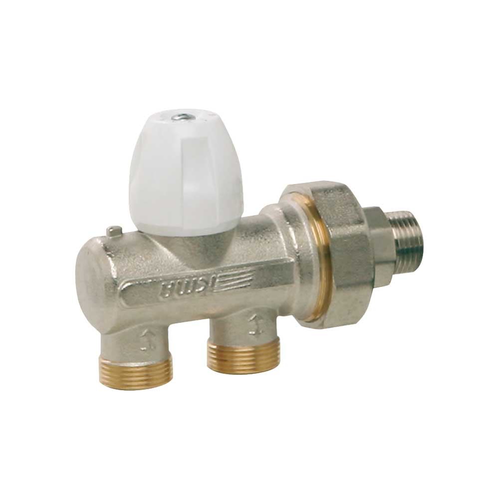 Valvola monotubo con comando frontale per rame, multistrato e PE-X ICMA 3/4" - 24x1,5 - HD casa