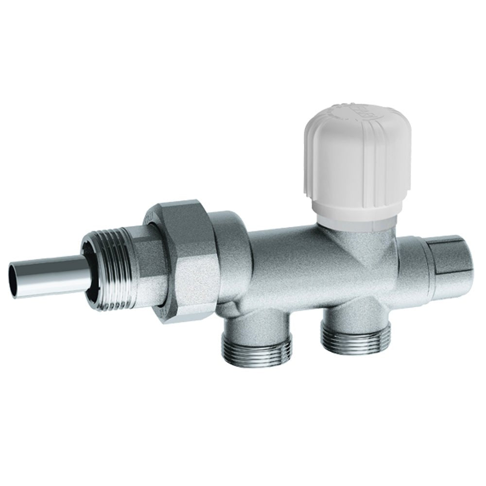 Valvola monotubo termostatizzabile con detentore FAR 1/2" - 24x19 - HD casa
