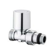 Valvola termostatizzabile diritta attacco rame, multistrato e PE-X Aida cromo 3/8" - 24x1,5 — ICMA - HD casa