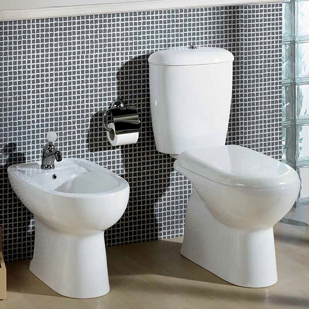 Vaso-bidet Diana con sedile scarico universale — Azzurra - HD casa
