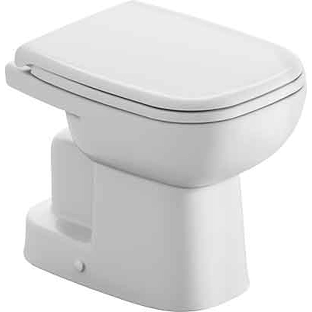 Vaso D-code scarico a terra 35x53 cm — Duravit - HD casa