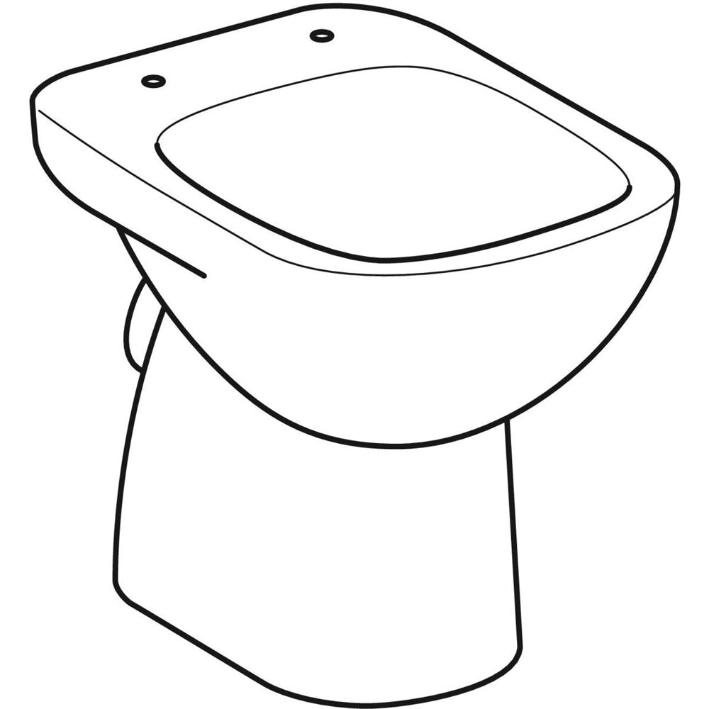 Vaso Fantasia scarico parete — Geberit - HD casa