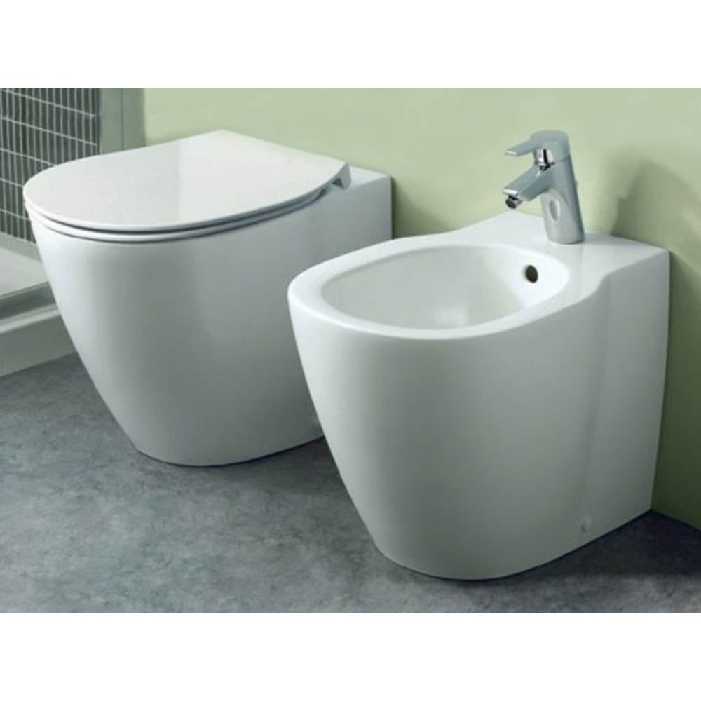 Vaso filo parete aquablade scarico univ. traslato Connect con sedile chiusura rallentata — Ideal Standard - HD casa