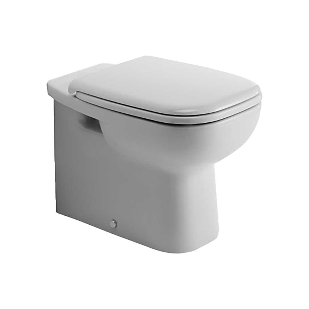 Vaso filo parete D-code scarico universale 35x56 — Duravit - HD casa