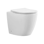 Vaso filo parete new milan PLUS" H.50 rimfree scarico universale — Mood Ceramic - HD casa