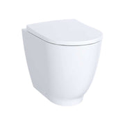 Vaso filo parete rimfree Acanto con sedile chiusura rallentata — Geberit - HD casa