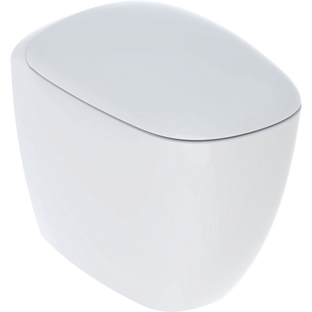 Vaso filo parete rimfree Citterio con sedile chiusura rallentata — Geberit - HD casa