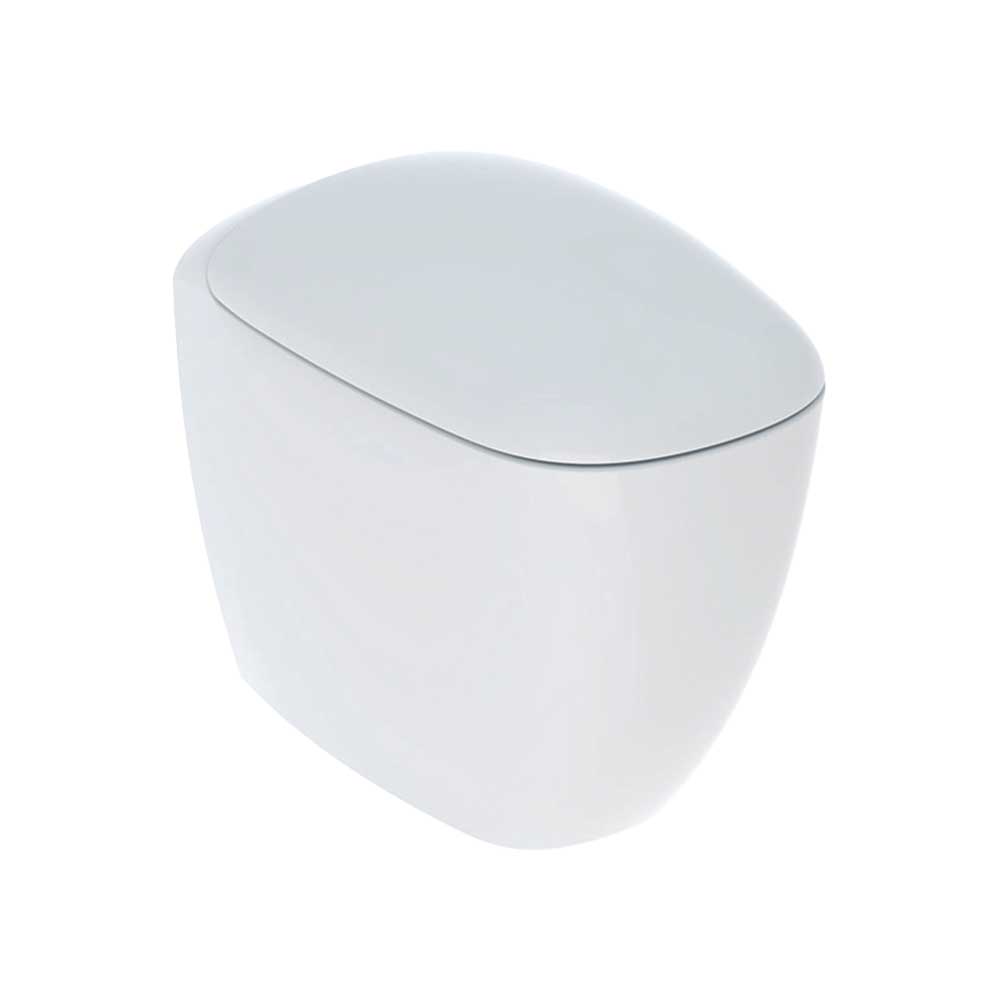 Vaso filo parete rimfree Citterio con sedile chiusura rallentata — Geberit - HD casa