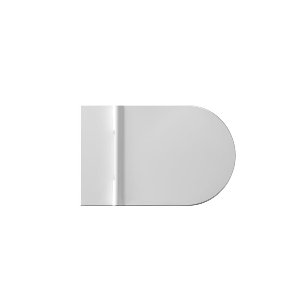 Vaso filo parete rimfree form SQUARE" scarico universale — Alice - HD casa
