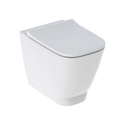 Vaso filo parete rimfree Smyle con sedile chiusura rallentata — Geberit - HD casa