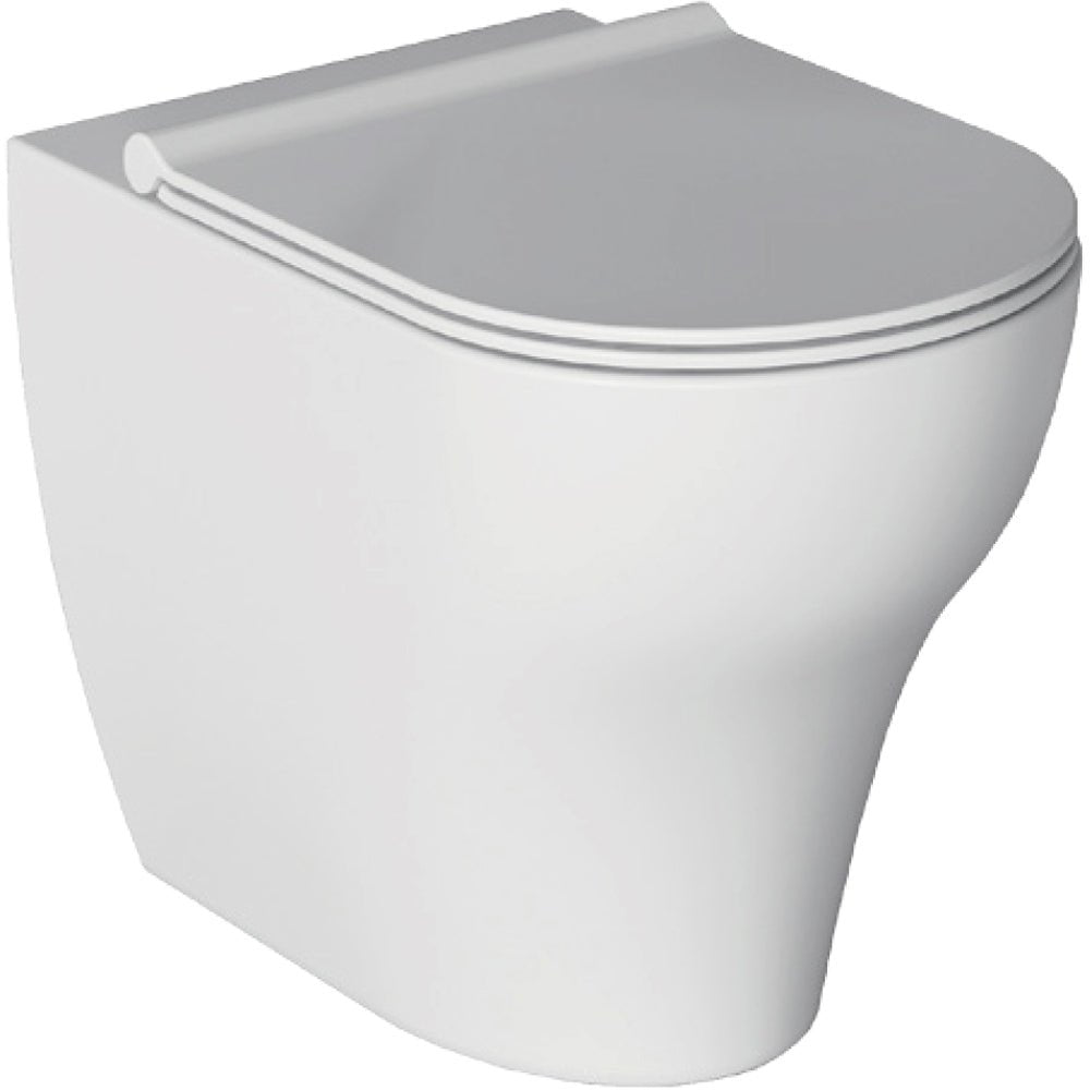 Vaso filo parete rimfree Unica scarico universale — Alice - HD casa