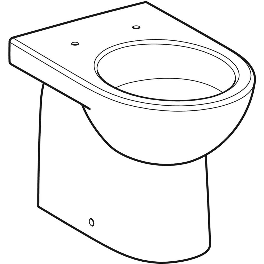 Vaso filo parete Selnova scarico universale — Geberit - HD casa