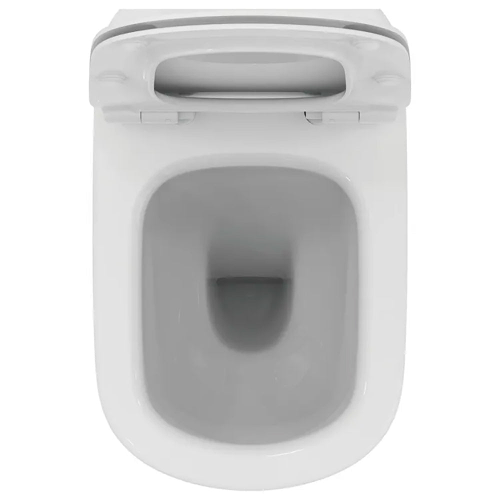 Vaso filo parete traslato aquablade Tesi con sedile chiusura normale — Ideal Standard - HD casa
