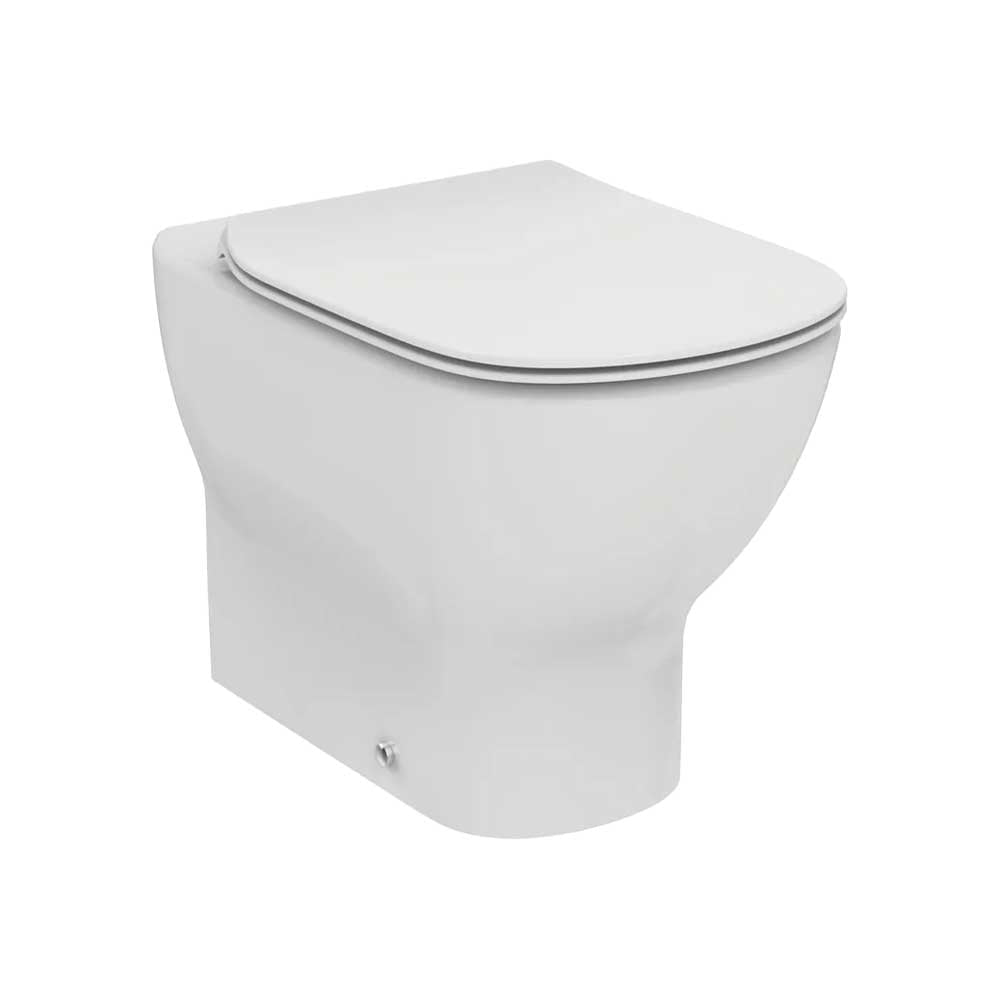 Vaso filo parete traslato aquablade Tesi con sedile chiusura normale — Ideal Standard - HD casa