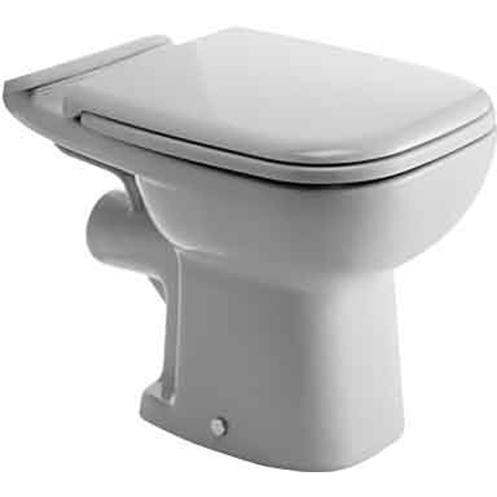 Vaso monoblocco D-code scarico a terra — Duravit - HD casa