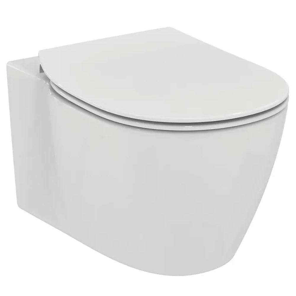 Vaso sospeso Connect aquablade con sedile chiusura normale — Ideal Standard - HD casa