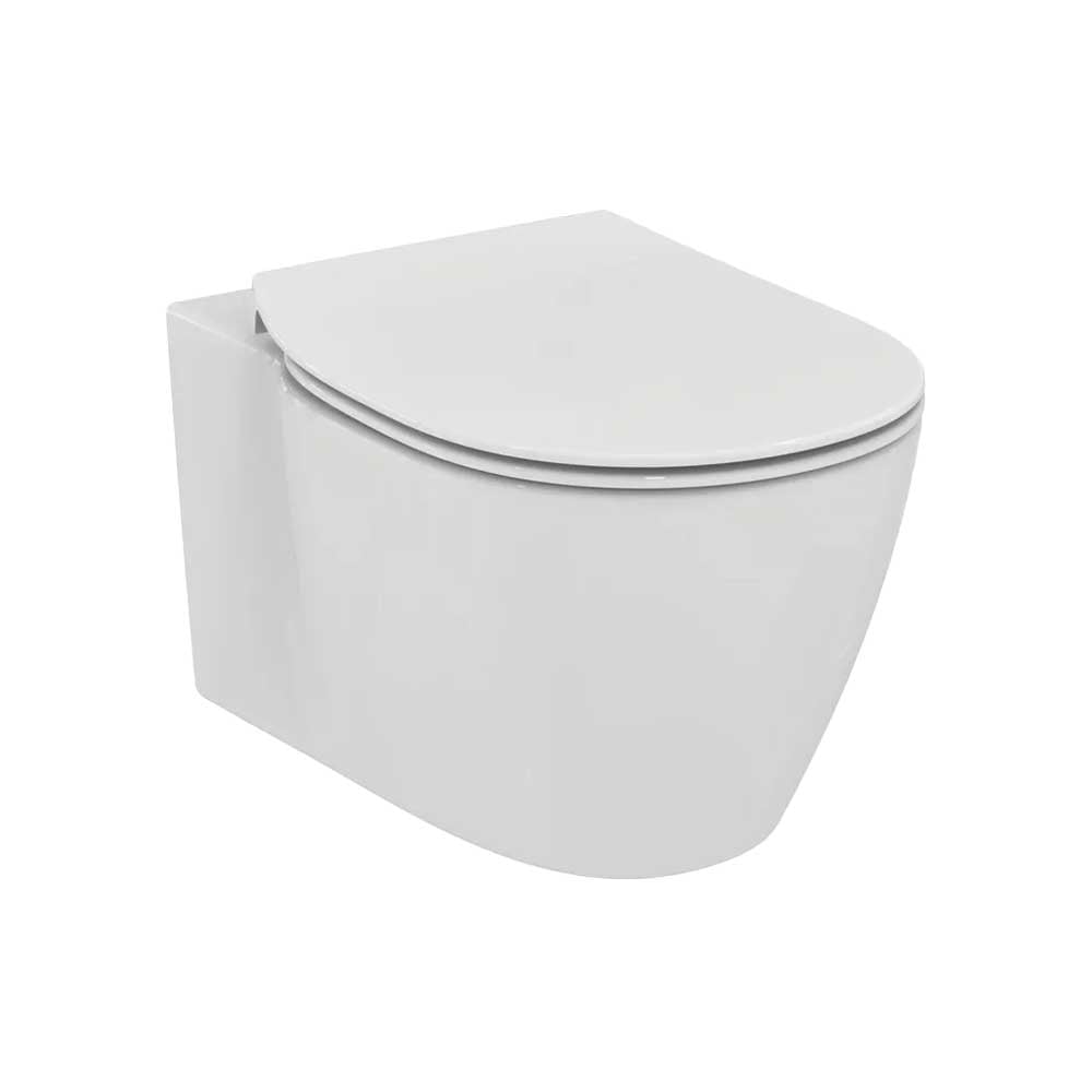 Vaso sospeso Connect aquablade con sedile chiusura rallentata — Ideal Standard - HD casa