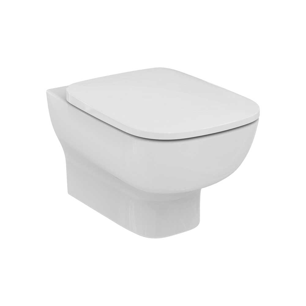 Vaso sospeso Esedra con sedile chiusura normale — Ideal Standard - HD casa