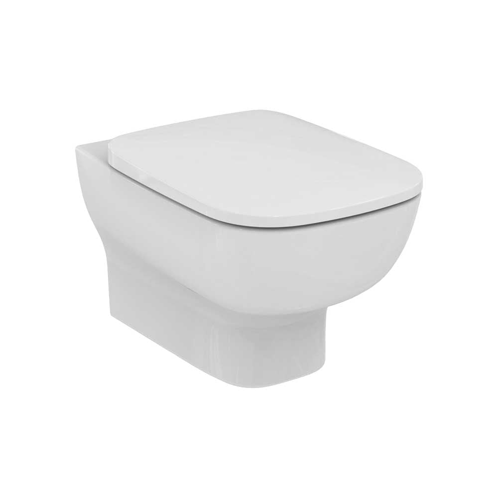 Vaso sospeso Esedra con sedile chiusura rallentata — Ideal Standard - HD casa