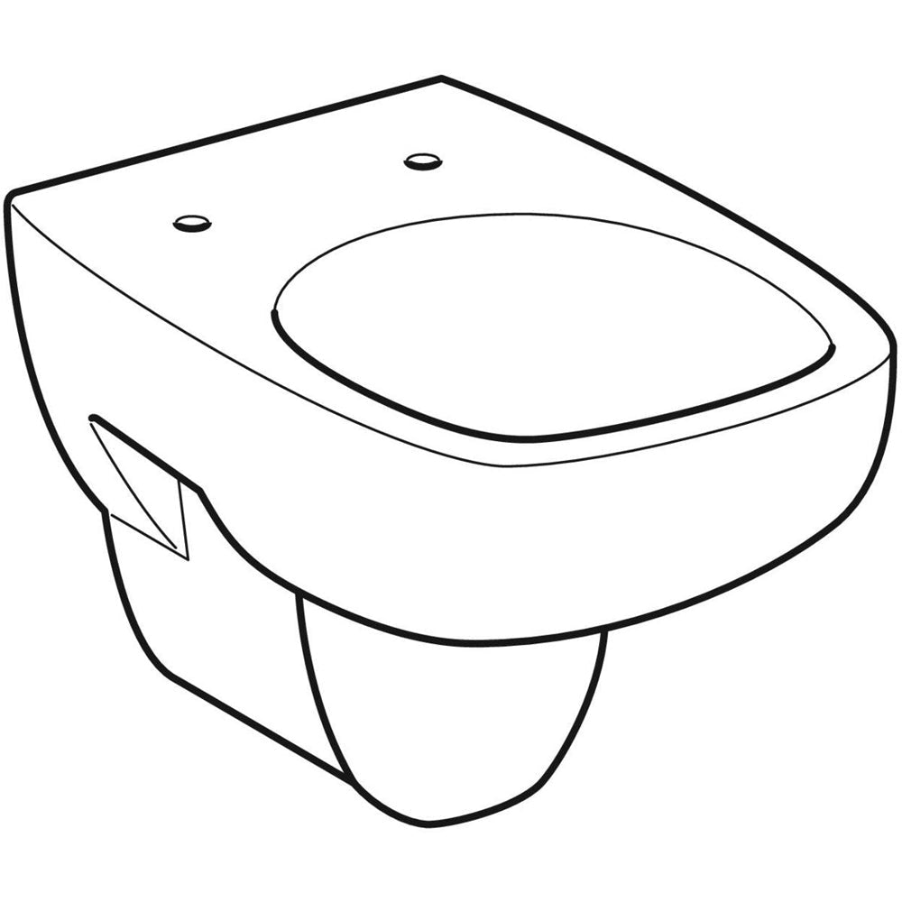 Vaso sospeso Fantasia rimfree — Geberit - HD casa