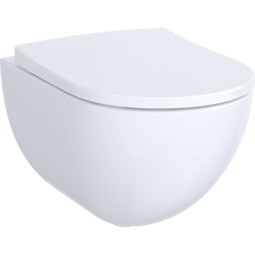 Vaso sospeso rimfree Acanto con sedile chiusura rallentata — Geberit - HD casa