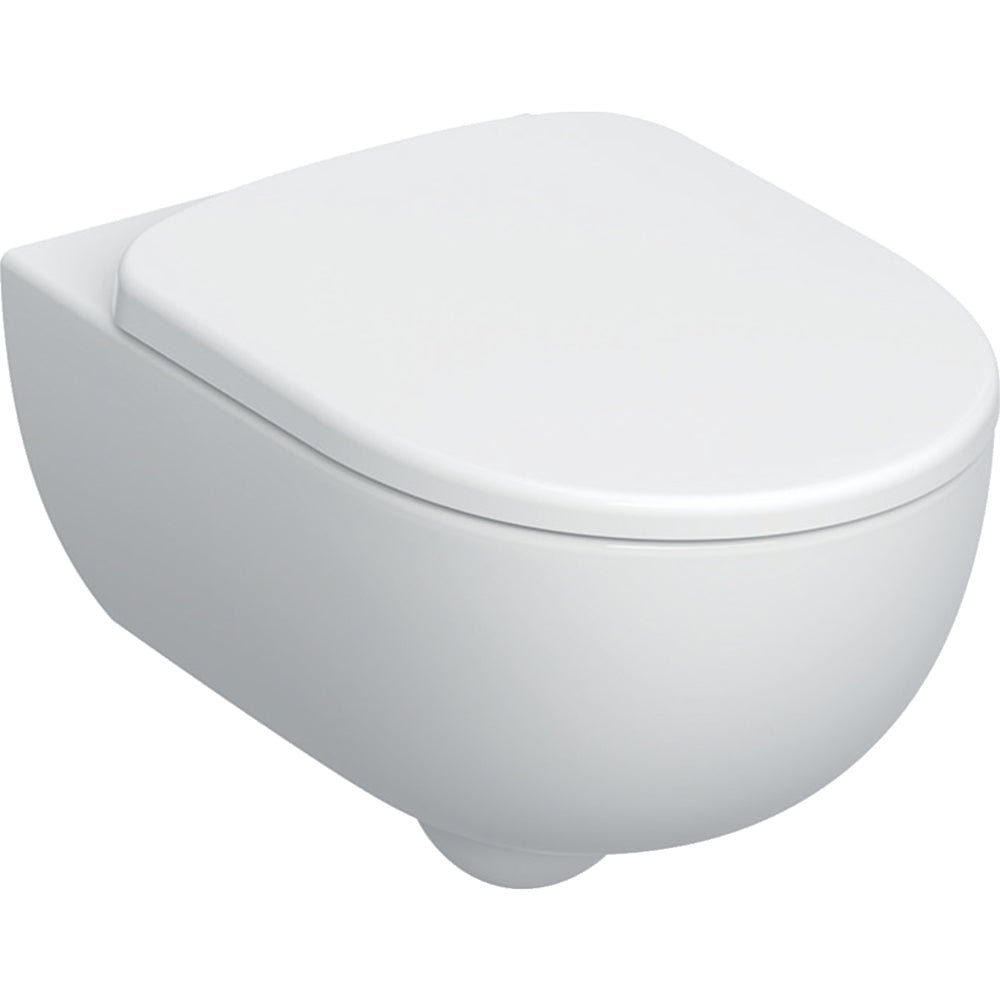 Vaso sospeso rimfree selnova PREMIUM" con sedile chiusura normale — Geberit - HD casa
