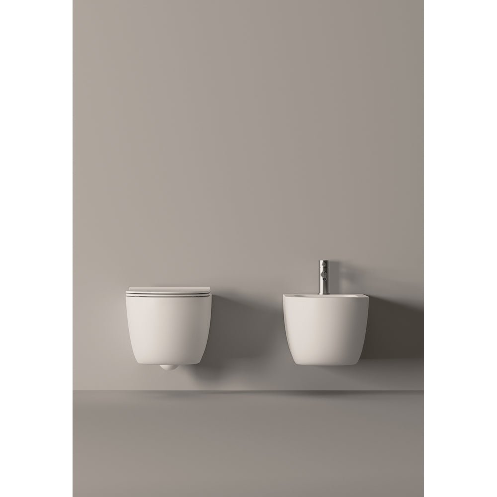 Vaso sospeso rimfree unica 50" — Alice - HD casa